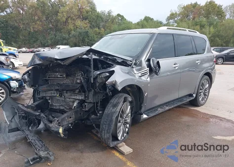 2018 Infiniti Qx80 from USA, damaged, VIN JN8AZ2NE9J9192823